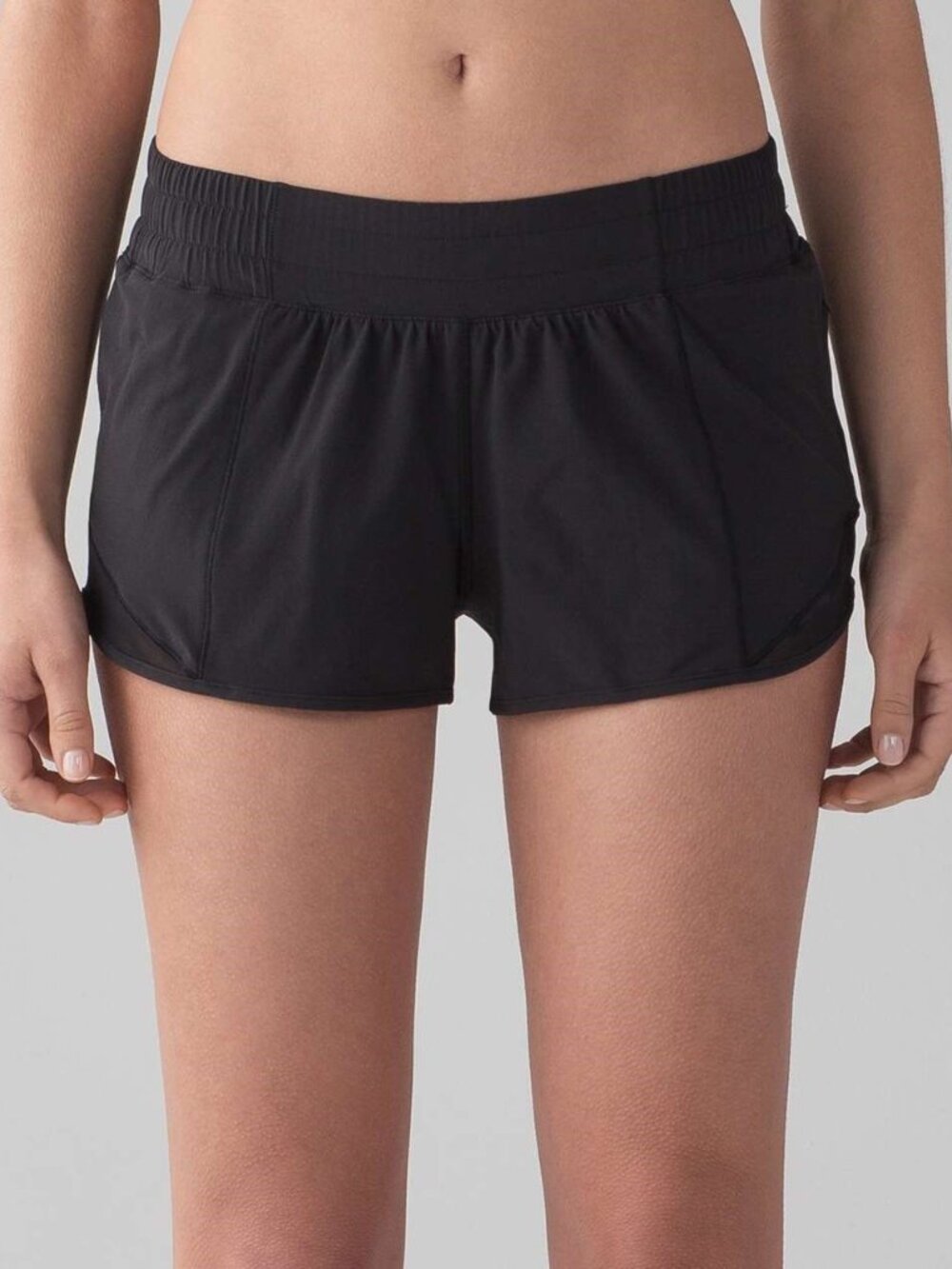 LULULEMON Women's Hotty Hot Short II 2.5" Size 6 in Black